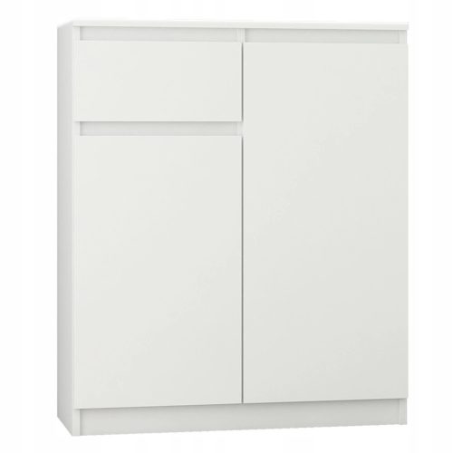  Mobene Modern Chest of Drawers 80 x 40 x 98 cm matt white