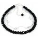  Eve Crystal Bracelet 21cm Black