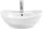  Oval countertop washbasin Kiara made of Marmorin