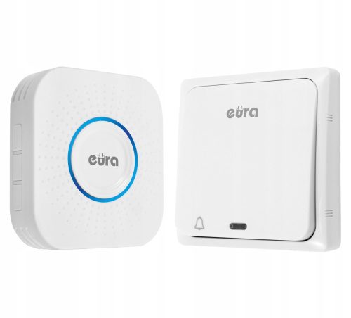 Wireless doorbell Eura 100 m 85 dB