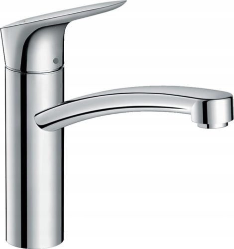 Hansgrohe Logis floor-standing kitchen faucet, silver