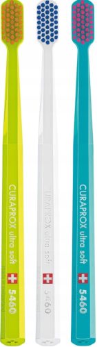  Curaprox 5460 ultra-soft toothbrushes 3 pcs.