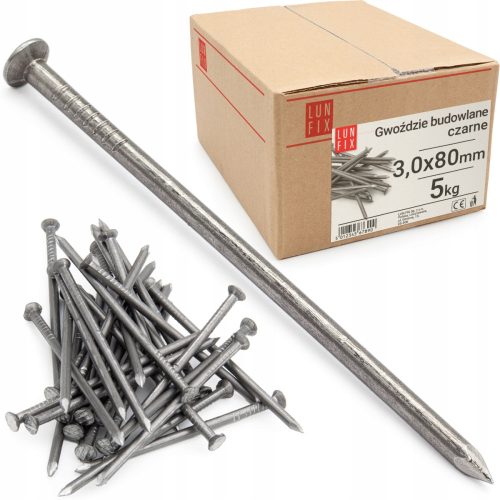 Lun Fix GBC018K Construction nail 80x3 mm 5 kg