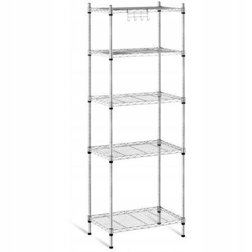 metal storage rack 150 x 55 x 35 cm