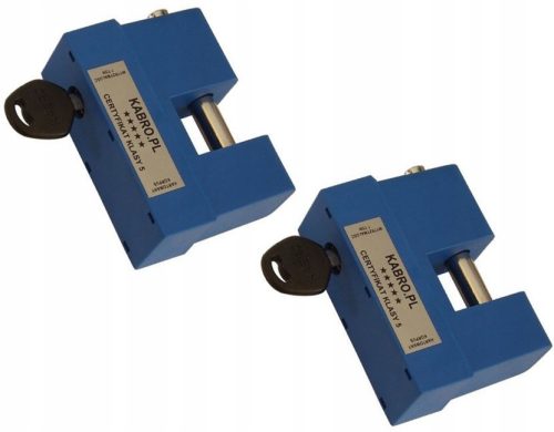KABRO padlock with key