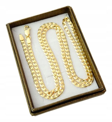  MEN'S GOLD CHAIN WIDE FULL 50 CM. 585