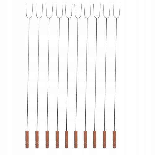 Fork, grill stick - burning fork (forks) G-MAR 120 cm 10 pcs.