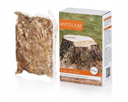  Mycelium for decomposing tree trunks and for composting. Mycelium 0.6 l