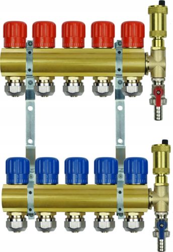 Stalmat distributor for 5 circuits