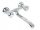 ChenyetongGG wall-mounted washbasin faucet, chrome