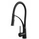 Forb Ika floor-standing kitchen faucet, black