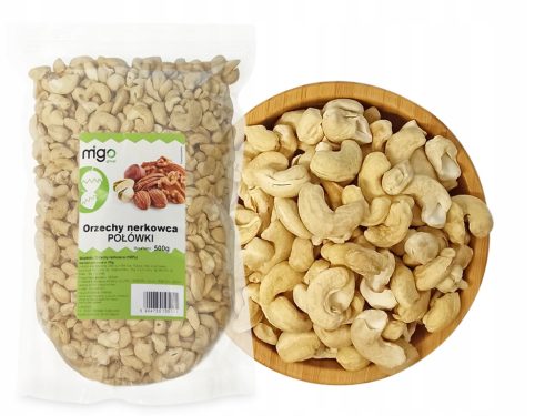  CASHEW NUTS 500g HALF Cashews - MIGOgroup