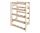 Wine Racks Bookshelf – Wooden Wine Rack for 20 Andorra Bottles