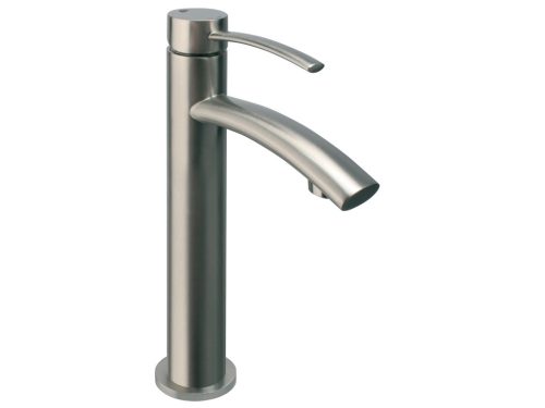 Bisk Virginia floor-standing washbasin mixer, chrome