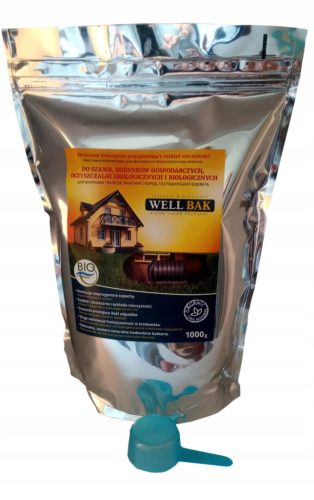  WELLBAK powder preparation for septic tanks