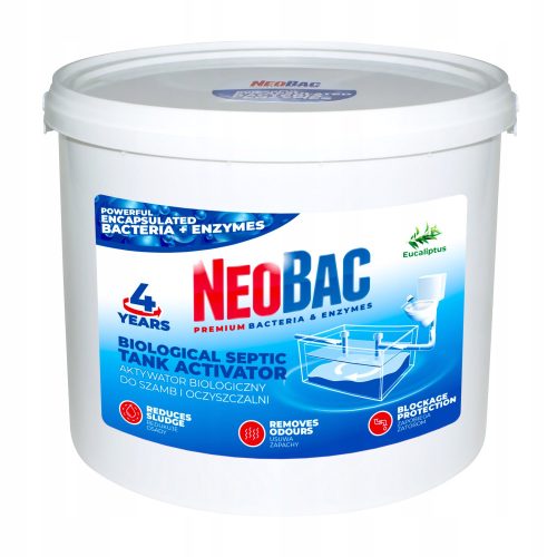  NeoBac powder for septic tanks 5 kg