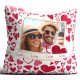 Pillow Pillow with any print, Valentine's Day gift qo