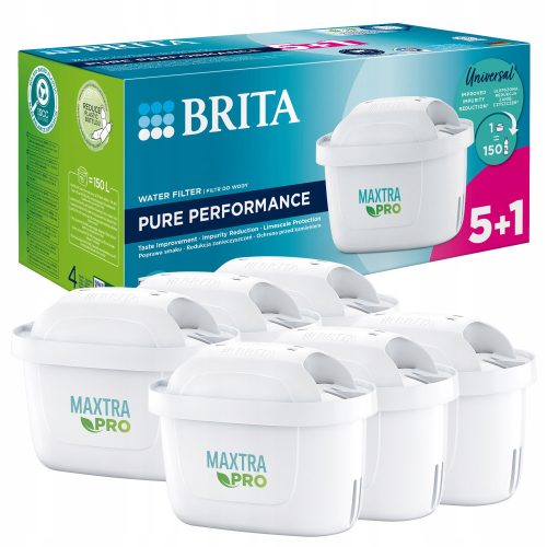  Filter insert for the Brita Maxtra PRO Pure Performance jug, 6 pieces