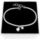  Celebrity bracelet Hearts silver 925 B31