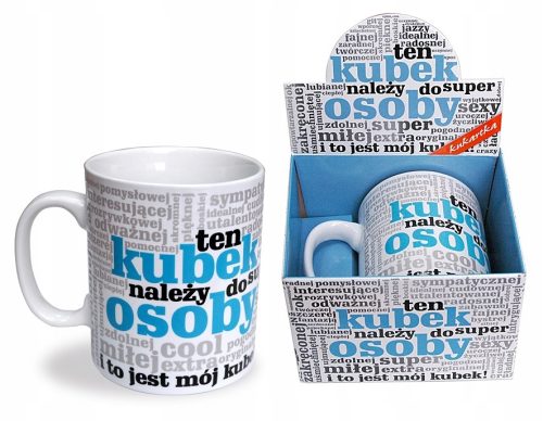  DECORATIVE mug Interesting GIFT SET DECORATIVE mug Giant Big Boss G