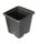  Roka flowerpot 8 cm x 8 x 8 cm, black plastic