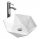 Asymmetrical countertop washbasin Mexen Mery