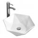 Asymmetrical countertop washbasin Mexen Mery