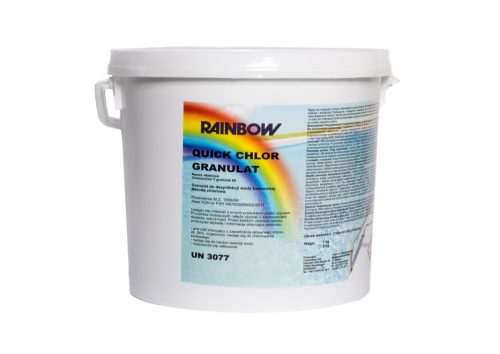 Poolchemikalien Chlorgranulat Rainbow 5 kg 5 l