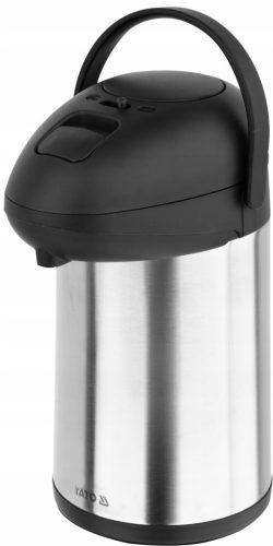  Yato Thermos Flask for Drinks, 3 l, Silver