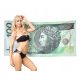  Bath towel banknote 100 Hajs JaGadzet