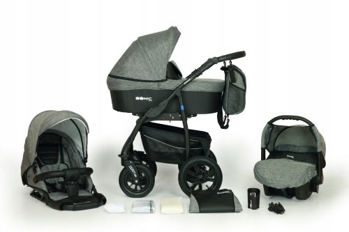  VERDI SONIC PLUS STROLLER 3IN1+ ACCESSORIES