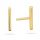  Beautiful Gold earrings 333 as a gift STICK BELKA