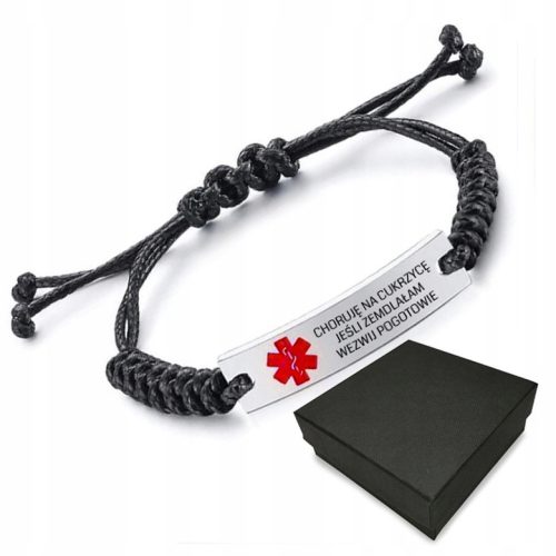  MEDICAL BRACELET RESCUE BAND SOS ESKULAP