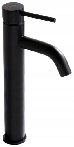 Rea Lungo stand-up washbasin faucet, black