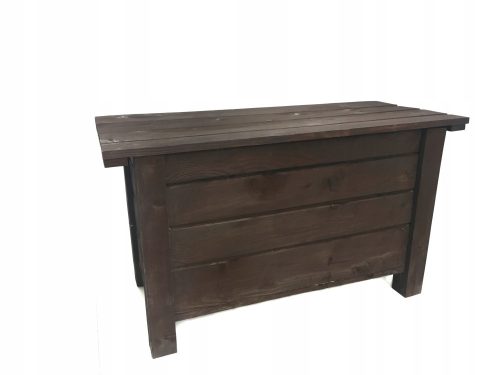 Garden box made of wood, 80 liters