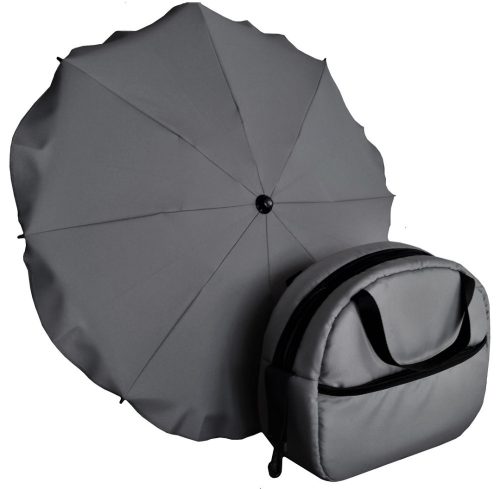  IN THE SET: BAG + UMBRELLA FOR THE STROLLER – MANY COLOURS