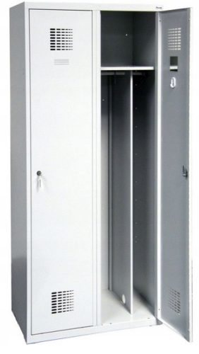 Malow two-door work safety cabinet, 180 cm x 80 cm