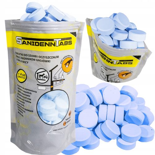  Preparation for septic tanks, Biobakt Sanidenn tablets 48+4 pcs.