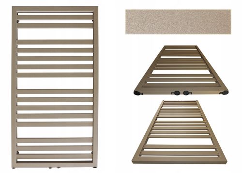  Water bathroom radiator Hydro-Mat 588 W 530 x 980 mm beige