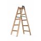 Drabest ladder 3 m wood 2 x 10 to 150 kg