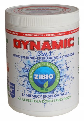  Preparation for septic tank powder ZIBIO 720 l 0.72 kg
