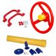 PLAYGROUND SET steering wheel + handles + telescope