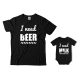 MEN'S SET - T-SHIRT FOR DAD AND BODYSUIT FOR SON