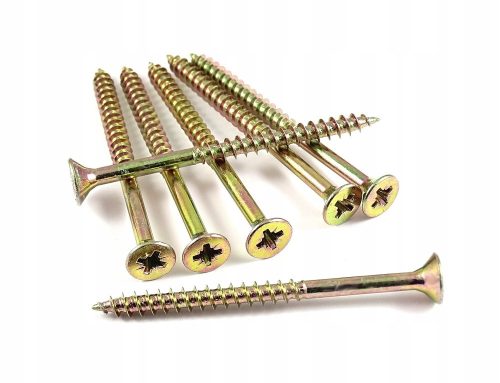 Hardened wood screws 5x50, galvanized 1kg