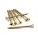 Hardened wood screws 5x50, galvanized 1kg