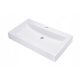 Rectangular countertop washbasin DARFOR