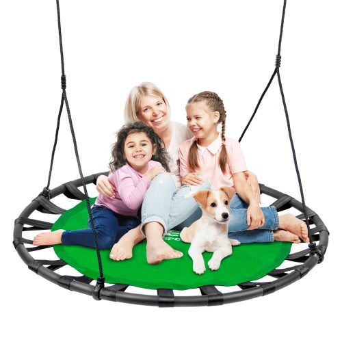 Garden, terrace and balcony swings Neo-Sport hanging garden swing 120 x 120 cm