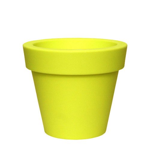  ITALIAN round flowerpot MINI IKON 20/17 cm green