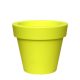  ITALIAN round flowerpot MINI IKON 20/17 cm green