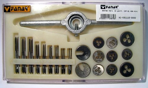 THREAD CUTTING DIE SET M1 - M2.5 FANAR MINI